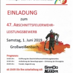 47. Abschnittsfeuerwehrleistungsbewerb in Großweißenbach am 01. Juni 2019.JPG